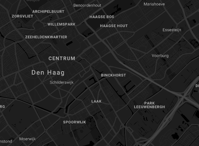 Map The Harbour Club Den Haag