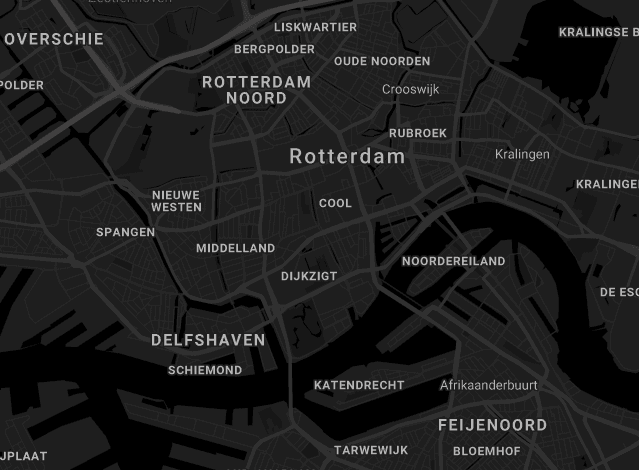 Map The Harbour Club Rotterdam